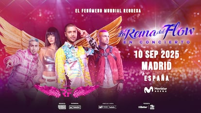 Imagen promocional del concierto de 'La reina del flow'.