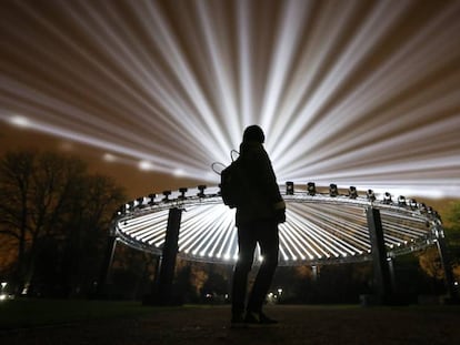 El colectivo londinense de artistas inmersivos Marshmallow Laser Feast.