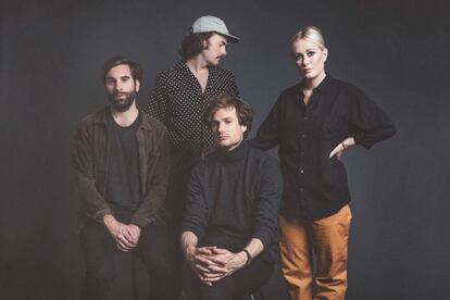 El grupo sueco Shout Out Louds, en una imagen promocional.