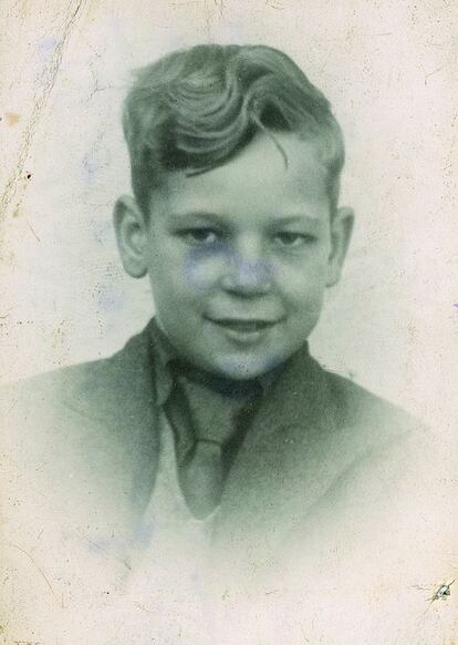 Thomas Jones Woodward, en una fotografía de su infancia.