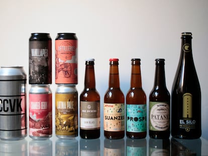 Algunas de las cervezas artesanas de los distintos barrios de Madrid