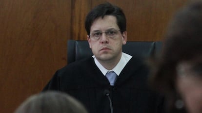 Alfredo Gutiérrez Ortiz Mena en la primera sala de la SCJN.