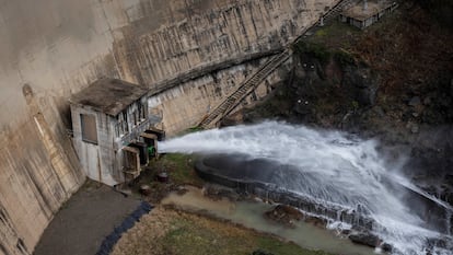 El embalse de La Baells, esta semana después de las últimas lluvias.