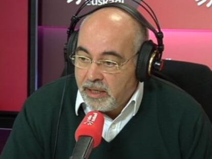 Pastor, en un momento de la entrevista.