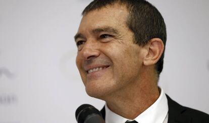 Antonio Banderas, en Moscú.