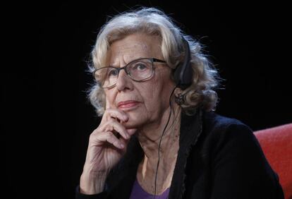 Manuela Carmena, la alcaldesa de Madrid, en una imagen de archivo. 