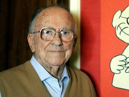 Santiago Carrillo, secretario general del PCE cuando fue legalizado