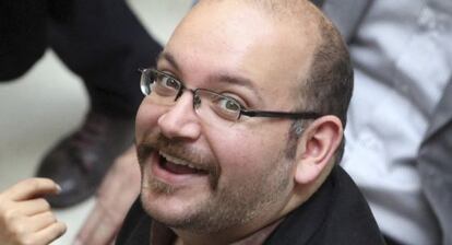 El periodista Jason Rezaian, condenado a prisiónen Irán.