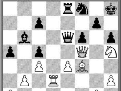 Carlsen exhibe su poderío