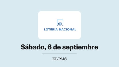 Sorteo Lotería Nacional sábado 6 septiembre 2025
