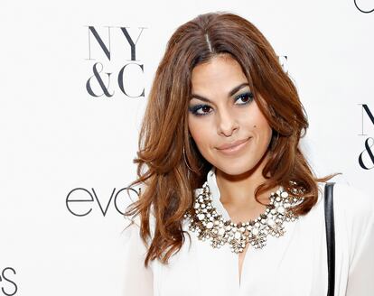 Eva Mendes en Nueva York hace una década.