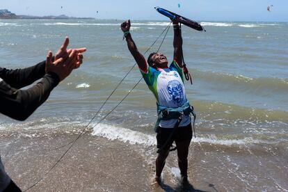 Nelson Gómez, en la competición del GKA Freestyle World Cup.