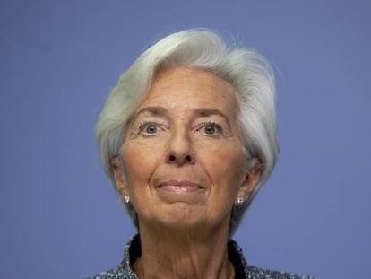 Christine Lagarde, presidenta del BCE