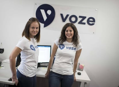 Fundadoras de Voze.