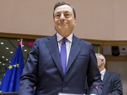 El presidente del Banco Central Europeo (BCE), Mario Draghi