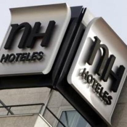 Imagen de la fachada de un establecimiento de NH Hoteles.