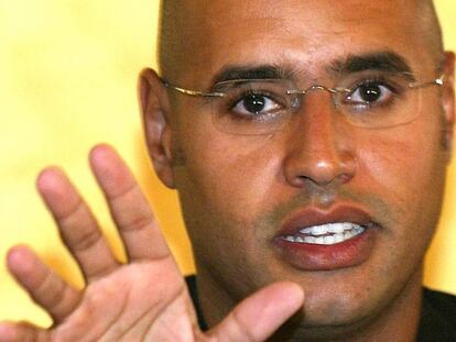 Seif el Islam Gaddafi.