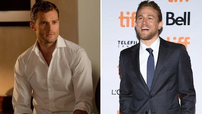 Cuando se anunció el reparto de la esperada trilogía erótica 50 Sombras de Grey, Charlie Hunnam se presentaba como el actor que encarnaría al atractivo Christian Grey. Sin embargo, debido a su ajetreada agenda con su serie 'Sons of Anarchy’ y la película 'Crimson Peak', el artista tuvo que darse de baja del proyecto. Hunnam sería reemplazado por el británico Jamie Dornan.