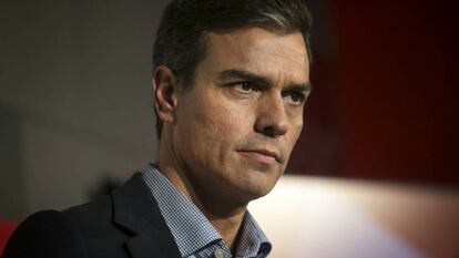 The leader of Spain's Socialist Party (PSOE), Pedro Sánchez.