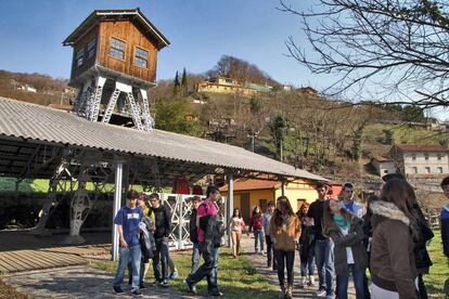 El Pozu Espinos, en el valle minero asturiano de Turón.