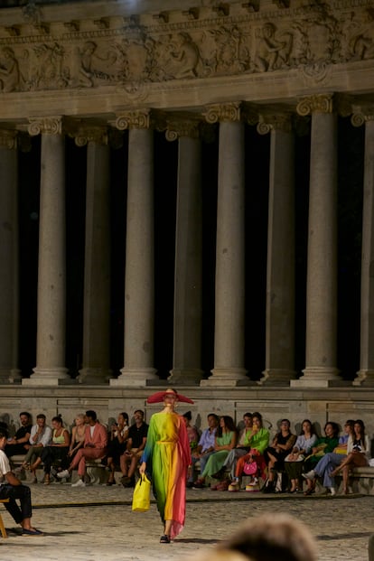 Desfile de Maison Mesa en el parque del Retiro, el martes de 10 de septiembre de 2024 en durante Madrid es Moda.