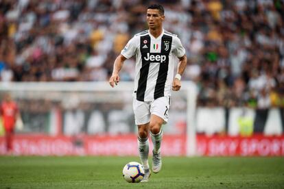 Cristiano, con la Juve.