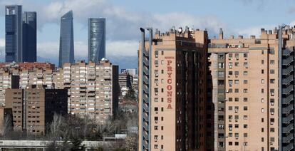 Priconsa, torres Castellana y viviendas en Madrid.