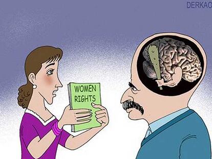 Viñeta por los derechos de la mujer