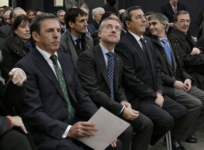 El lehendakari, Iñigo Urkullu, durante el acto de inauguración de los nuevos laboratorios de Tecnalia.