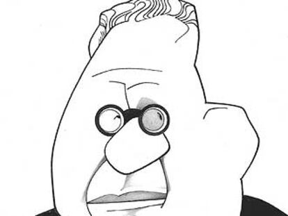 Caricatura de Max Aub