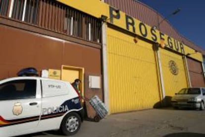 Imagen de la oficina de la compañía de seguridad Prosegur en Palencia. EFE/Archivo