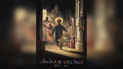 Cartel de la cabalgata de Reyes de Sevilla 2026