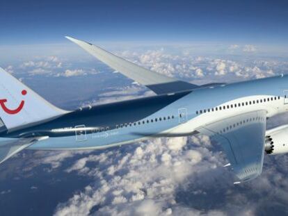 Un Boeing Dreamliner 787-9 operado por TUI. 