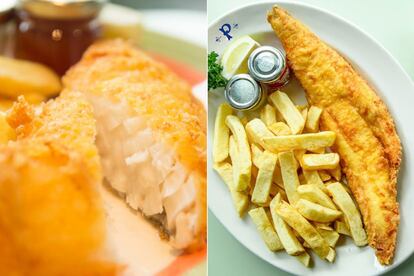 Fish & chips en Londres – El pescado rebozado de Poppie’s, con tres locales repartidos a lo largo y ancho de la ciudad, son toda una institución británica desde hace décadas. Aunque no es el fish & chips más barato disponible en Londres, la frescura de su producto (pescado el mismo día) y su perfecta fritura bien merecen el desembolso extra.