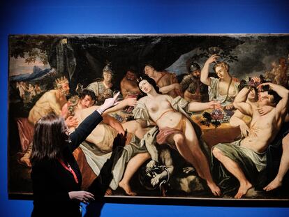 Una de las obras que conforman la exposición 'Dioses y heroes del Barroco veneciano'.
