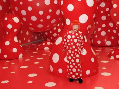 El arte repetitivo de Yayoi Kusama.