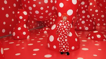 El arte repetitivo de Yayoi Kusama.