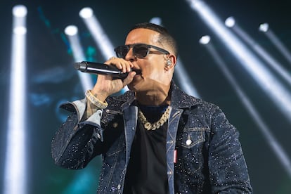 Daddy Yankee durante una presentación en Miami, Florida. 