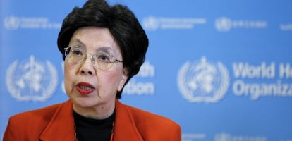 Margaret Chan, directora general de la OMS.