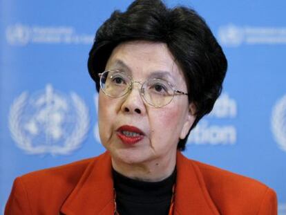 Margaret Chan, directora general de la OMS.