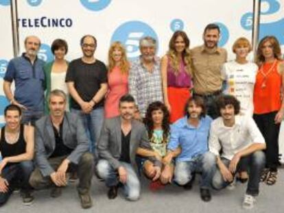 Imagen facilitada por Mediaset España del reparto de "La que se avecina".