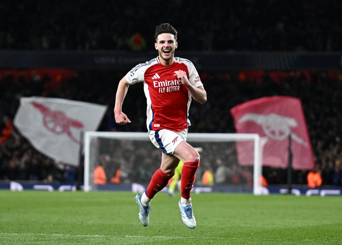‘El Caballo’ Declan Rice, el héroe ‘gunner’ que solo había tirado ...