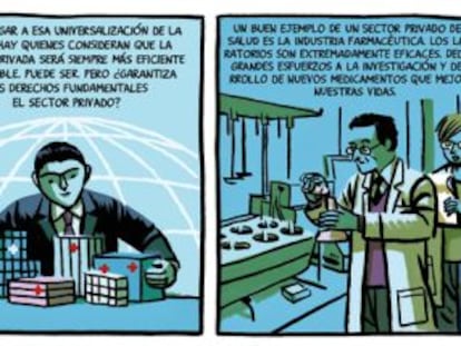 La buena salud de las farmacéuticas