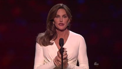 Caitlyn Jenner durante los premios Spy.