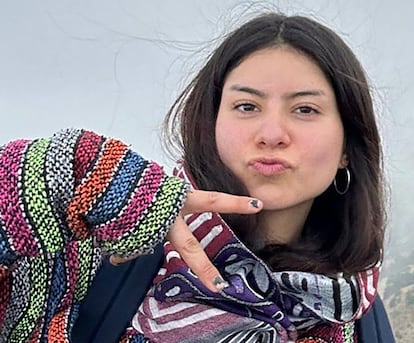 Ana Amelí García, joven de 19 años, en una foto compartida en sus redes sociales. 