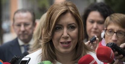 La presidenta de la Junta, Susana D&iacute;az, este mi&eacute;rcoles.