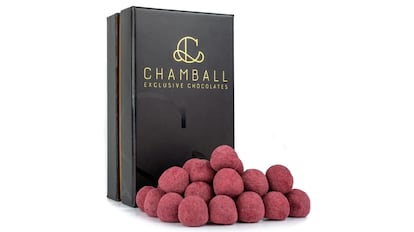 Caja de bombones Chamball Royal para San Valentín