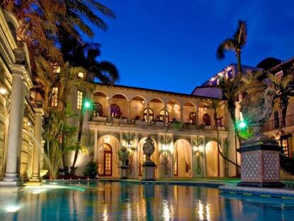 La mansi&oacute;n de Gianni Versace, Casa Casuarina, en Miami Beach, Florida. 
