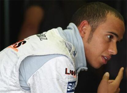 El piloto Lewis Hamilton