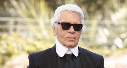 Karl Lagerfeld, en abril de 2015.